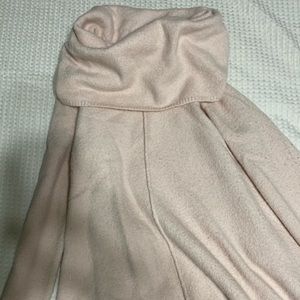 Pink Cowl Neck Sweater